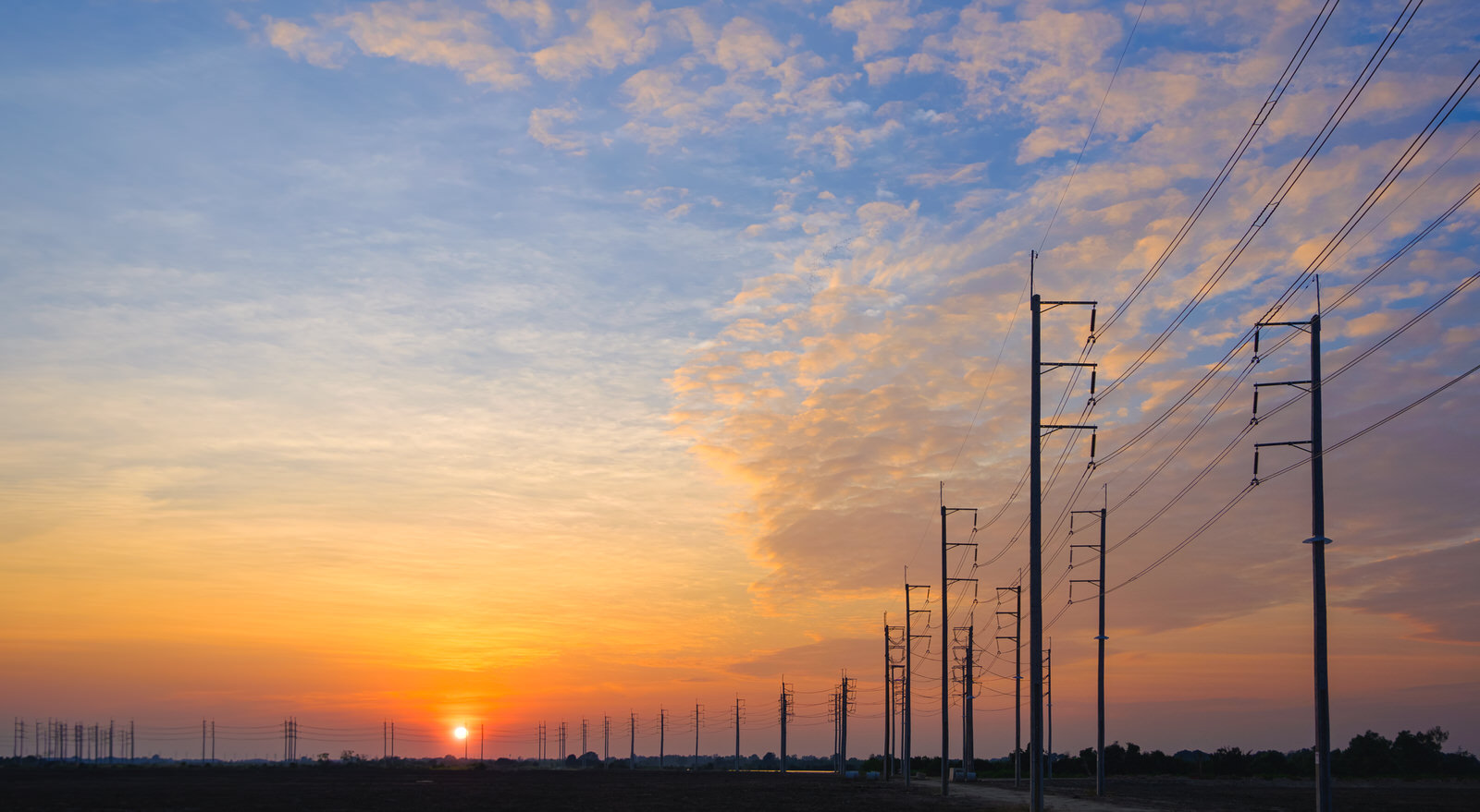 Tendido eléctrico de alta tensión